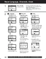 Предварительный просмотр 18 страницы Panasonic PVD4761 - DVD/VCR DECK Operating Instructions Manual