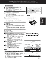 Предварительный просмотр 21 страницы Panasonic PVD4761 - DVD/VCR DECK Operating Instructions Manual