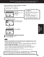 Предварительный просмотр 25 страницы Panasonic PVD4761 - DVD/VCR DECK Operating Instructions Manual