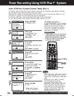 Предварительный просмотр 26 страницы Panasonic PVD4761 - DVD/VCR DECK Operating Instructions Manual