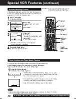 Предварительный просмотр 38 страницы Panasonic PVD4761 - DVD/VCR DECK Operating Instructions Manual