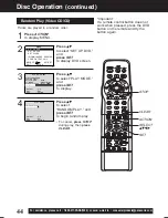 Предварительный просмотр 44 страницы Panasonic PVD4761 - DVD/VCR DECK Operating Instructions Manual