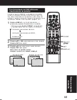 Preview for 61 page of Panasonic PVD4761 - DVD/VCR DECK Operating Instructions Manual