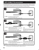 Preview for 14 page of Panasonic PVD734S - DVD/VCR DECK Operating Instructions Manual