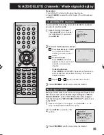 Preview for 23 page of Panasonic PVD734S - DVD/VCR DECK Operating Instructions Manual