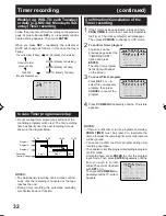 Preview for 32 page of Panasonic PVD734S - DVD/VCR DECK Operating Instructions Manual