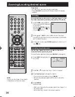 Preview for 38 page of Panasonic PVD734S - DVD/VCR DECK Operating Instructions Manual