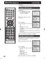 Preview for 46 page of Panasonic PVD734S - DVD/VCR DECK Operating Instructions Manual