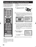 Preview for 48 page of Panasonic PVD734S - DVD/VCR DECK Operating Instructions Manual