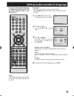 Preview for 51 page of Panasonic PVD734S - DVD/VCR DECK Operating Instructions Manual