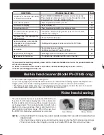 Preview for 57 page of Panasonic PVD734S - DVD/VCR DECK Operating Instructions Manual