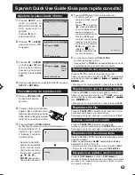 Preview for 63 page of Panasonic PVD734S - DVD/VCR DECK Operating Instructions Manual