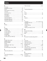 Preview for 66 page of Panasonic PVD734S - DVD/VCR DECK Operating Instructions Manual