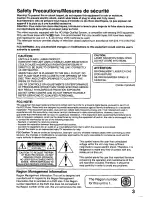 Предварительный просмотр 3 страницы Panasonic PVDF2000 - MONITOR/DVD COMBO Operating Instructions Manual