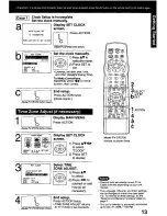 Предварительный просмотр 13 страницы Panasonic PVDF2000 - MONITOR/DVD COMBO Operating Instructions Manual