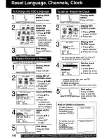 Предварительный просмотр 14 страницы Panasonic PVDF2000 - MONITOR/DVD COMBO Operating Instructions Manual