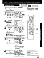 Предварительный просмотр 25 страницы Panasonic PVDF2000 - MONITOR/DVD COMBO Operating Instructions Manual