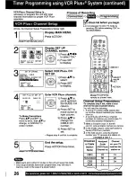 Предварительный просмотр 26 страницы Panasonic PVDF2000 - MONITOR/DVD COMBO Operating Instructions Manual