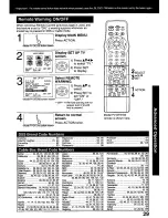 Предварительный просмотр 29 страницы Panasonic PVDF2000 - MONITOR/DVD COMBO Operating Instructions Manual