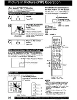 Предварительный просмотр 30 страницы Panasonic PVDF2000 - MONITOR/DVD COMBO Operating Instructions Manual