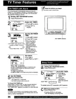 Предварительный просмотр 36 страницы Panasonic PVDF2000 - MONITOR/DVD COMBO Operating Instructions Manual