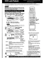 Предварительный просмотр 58 страницы Panasonic PVDF2000 - MONITOR/DVD COMBO Operating Instructions Manual