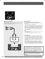 Preview for 12 page of Panasonic PVDF205 - DVD COMBO TV Operating Instructions Manual