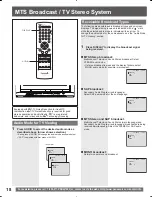 Preview for 18 page of Panasonic PVDF205 - DVD COMBO TV Operating Instructions Manual