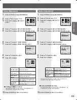 Preview for 23 page of Panasonic PVDF205 - DVD COMBO TV Operating Instructions Manual