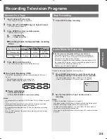 Preview for 25 page of Panasonic PVDF205 - DVD COMBO TV Operating Instructions Manual