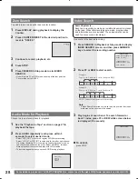 Preview for 28 page of Panasonic PVDF205 - DVD COMBO TV Operating Instructions Manual