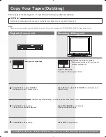 Preview for 30 page of Panasonic PVDF205 - DVD COMBO TV Operating Instructions Manual