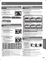 Preview for 39 page of Panasonic PVDF205 - DVD COMBO TV Operating Instructions Manual