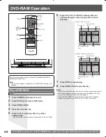 Preview for 40 page of Panasonic PVDF205 - DVD COMBO TV Operating Instructions Manual