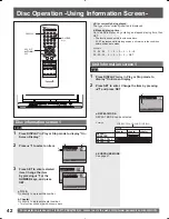 Preview for 42 page of Panasonic PVDF205 - DVD COMBO TV Operating Instructions Manual