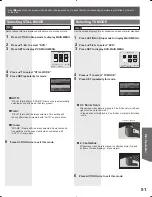 Preview for 51 page of Panasonic PVDF205 - DVD COMBO TV Operating Instructions Manual