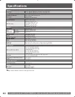 Preview for 62 page of Panasonic PVDF205 - DVD COMBO TV Operating Instructions Manual