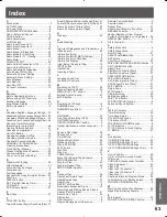 Preview for 63 page of Panasonic PVDF205 - DVD COMBO TV Operating Instructions Manual