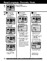 Предварительный просмотр 16 страницы Panasonic PVDM2092 - MONITOR/DVD COMBO Operating Instructions Manual