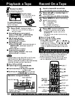 Предварительный просмотр 18 страницы Panasonic PVDM2092 - MONITOR/DVD COMBO Operating Instructions Manual