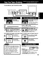 Предварительный просмотр 19 страницы Panasonic PVDM2092 - MONITOR/DVD COMBO Operating Instructions Manual