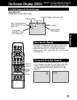 Предварительный просмотр 27 страницы Panasonic PVDM2092 - MONITOR/DVD COMBO Operating Instructions Manual