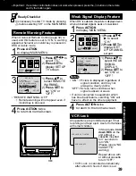 Предварительный просмотр 39 страницы Panasonic PVDM2092 - MONITOR/DVD COMBO Operating Instructions Manual