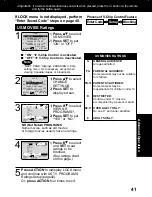 Предварительный просмотр 41 страницы Panasonic PVDM2092 - MONITOR/DVD COMBO Operating Instructions Manual