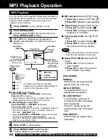 Предварительный просмотр 56 страницы Panasonic PVDM2092 - MONITOR/DVD COMBO Operating Instructions Manual