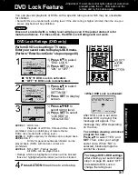 Предварительный просмотр 57 страницы Panasonic PVDM2092 - MONITOR/DVD COMBO Operating Instructions Manual