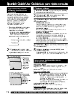 Предварительный просмотр 70 страницы Panasonic PVDM2092 - MONITOR/DVD COMBO Operating Instructions Manual