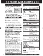 Preview for 6 page of Panasonic PVDM2093 - TV/VCR/DVD COMBO Operating Instructions Manual