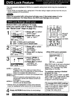 Предварительный просмотр 58 страницы Panasonic PVDM2791 - MONITOR/DVD COMBO Operating Instructions Manual