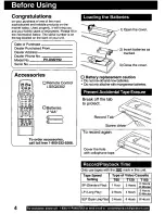 Preview for 4 page of Panasonic PVDM2792 - MONITOR/DVD COMBO Operating Instructions Manual